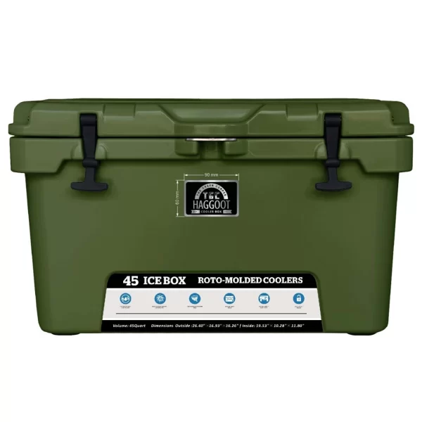 Haggot 45L Cooler Box – Green