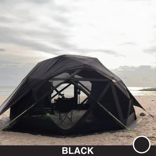 2 Mins Dome Black
